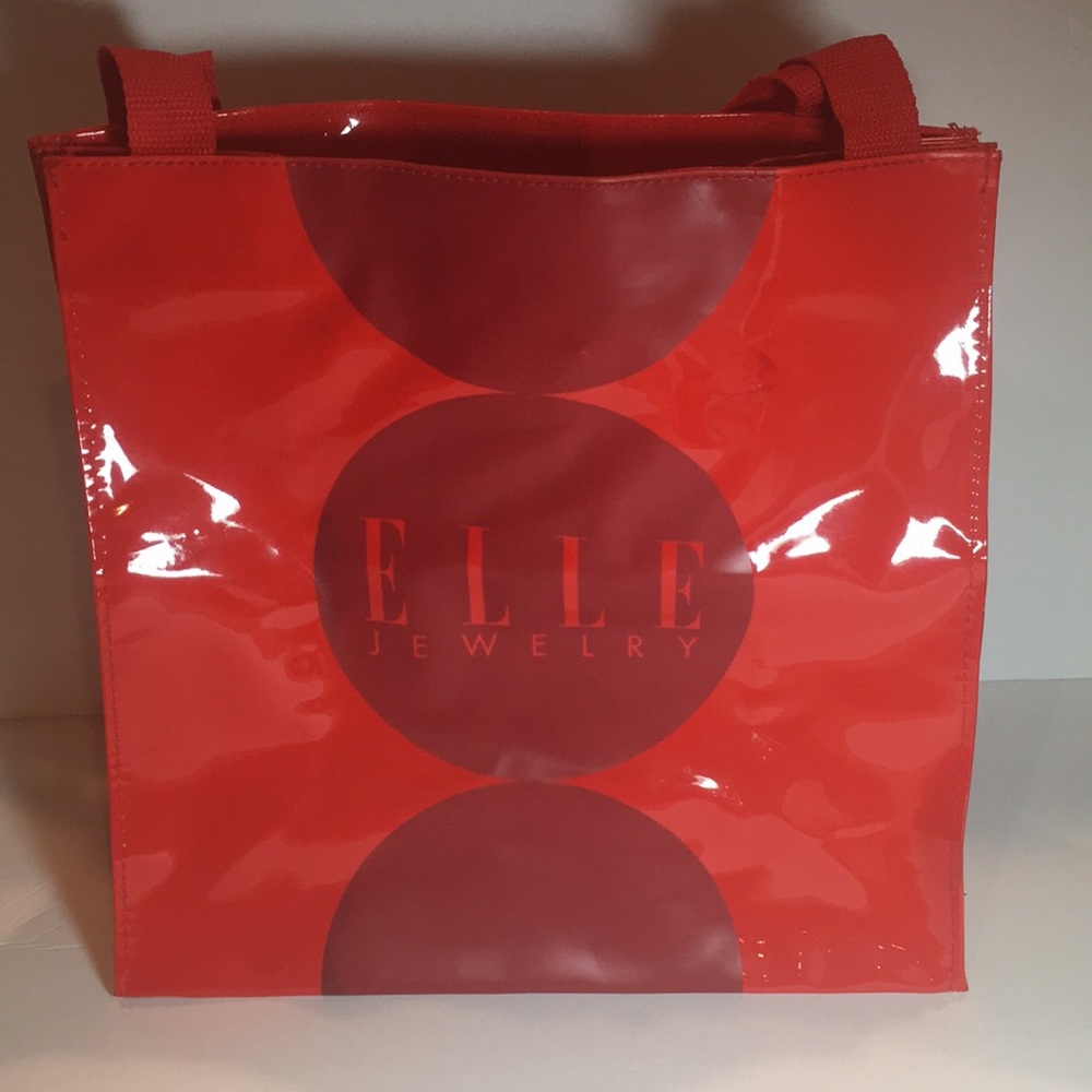 Elle Magazine Red Tote